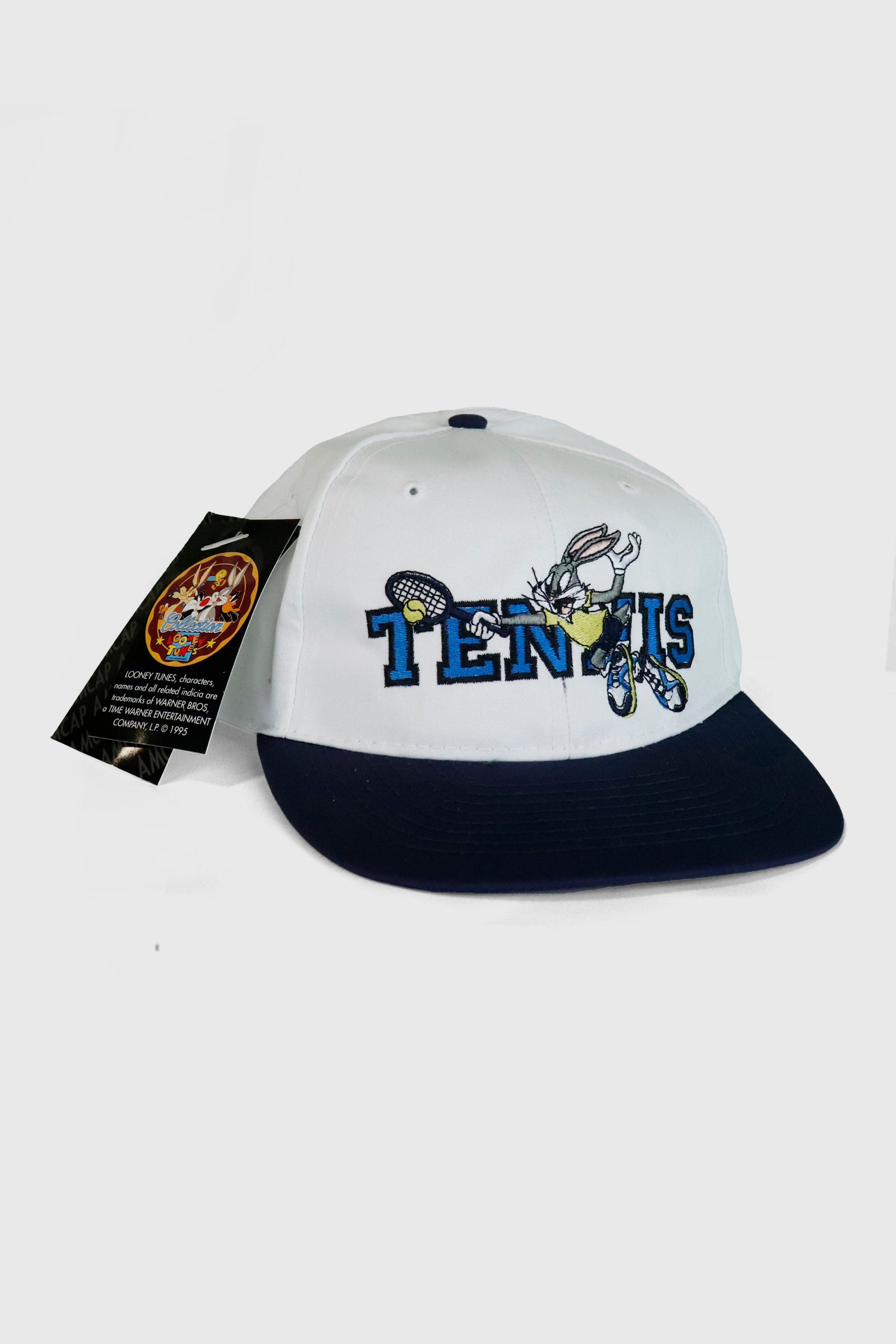 Vintage Looney Tunes Bugs Bunny Tennis Snapback Hat - Cartoon Character Baseball Cap for Men & Women - Perfect for Sports, Casual Wear & Collectors