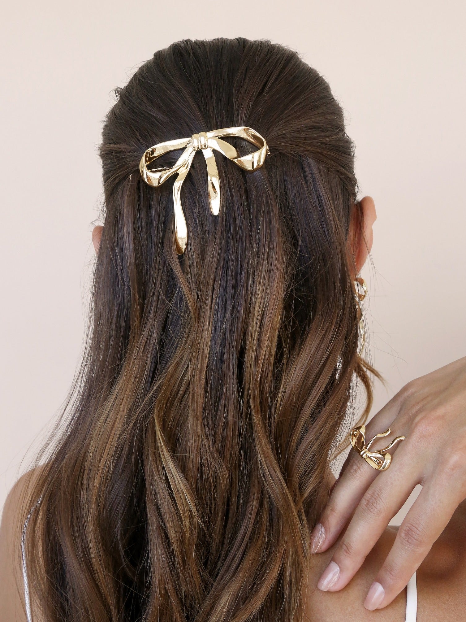 Organic Hair Bow Barrettes for Women & Girls - Elegant & Durable Hair Clips for Everyday Wear, Parties & Special Occasions
