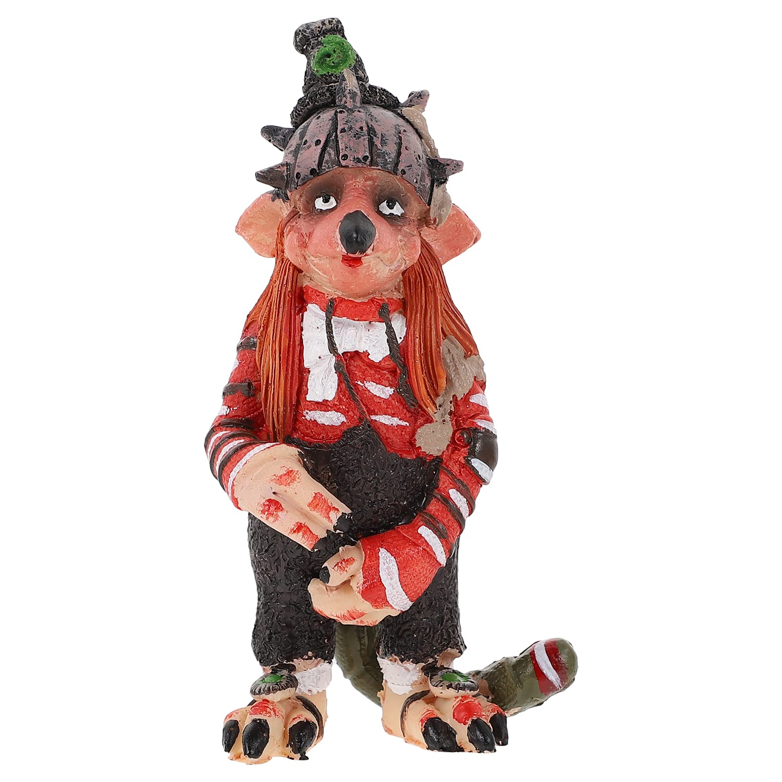 iFundom Halloween Elf Decorations - 1PC Resin Craft Elf Figurine for Halloween Festival Decor, Home & Party Scenery