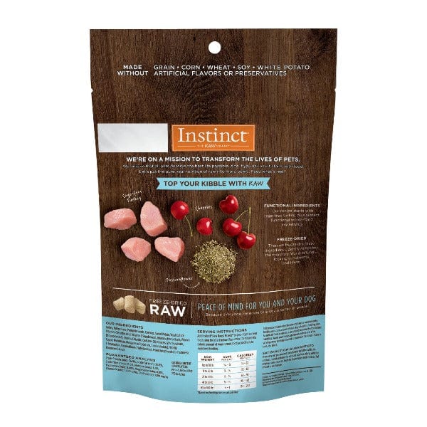 Instinct Raw Boost Mixers Tranquility Dog Food Topper - Grain Free, High Protein Supplement for Dogs - 5.5oz - Perfect for Anxious or Stressed Dogs During Travel, Storms, or Vet Visits