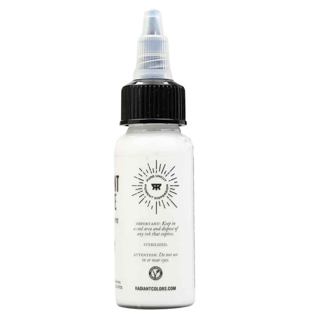 Radiant White & Radiant Ink - 1 oz Bottle for DIY Crafts, Soap Making & Candle Coloring | Premium Cosmetic Grade Pigment