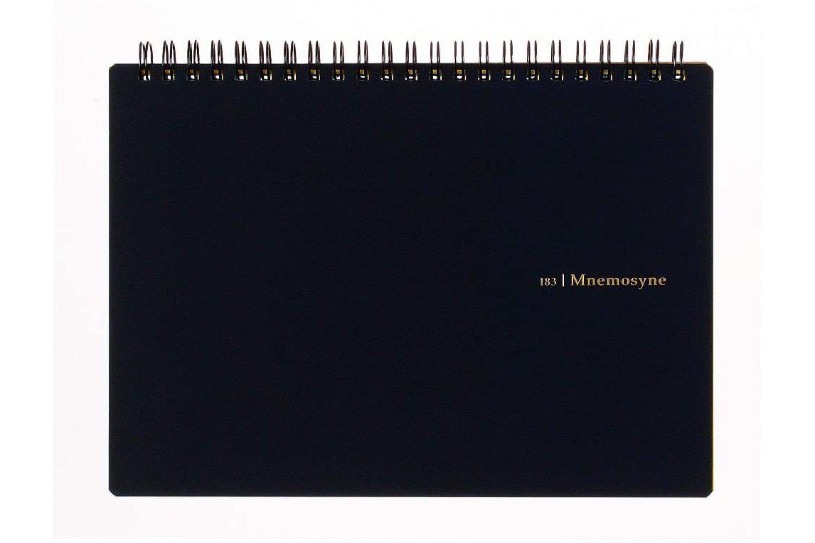 Maruman Mnemosyne N183A A5 Blank Notebook - 140 Pages Premium Paper for Writing, Sketching & Note Taking - Ideal for Students, Artists & Professionals