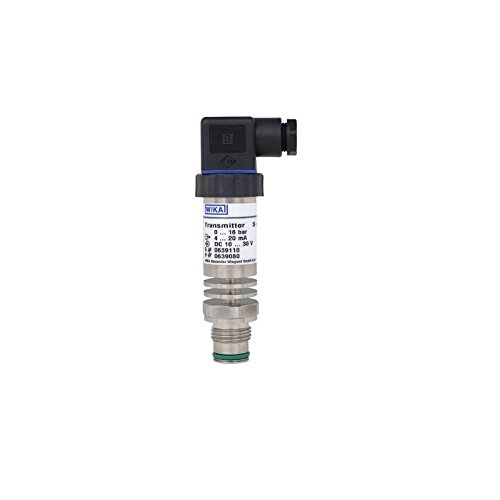 Wika S-20 Heavy Duty Pressure Transmitter (0-10bar, 4-20mA 2-Wire) with Calibration Certificate - Industrial & Hydraulic Applications for Oil/Gas, Water Treatment, and Manufacturing Processes