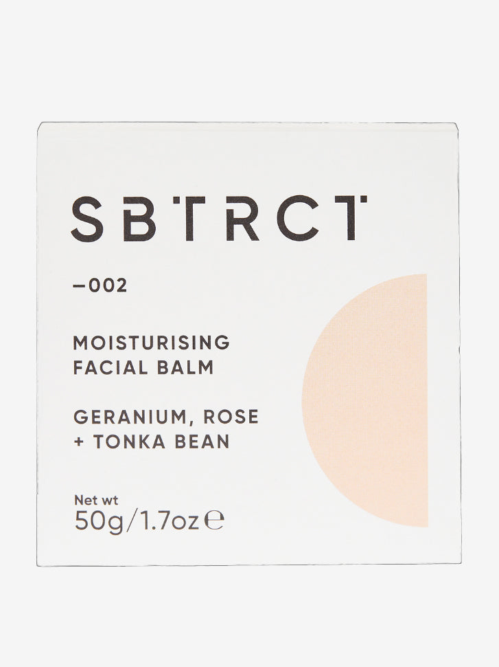 SBTRCT Hydrating Facial Balm Refill - Vegan & Cruelty-Free Moisturizer for Dry Skin - Perfect for Daily Skincare Routine & Travel