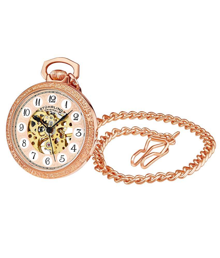 Jove 986 Hand-Wound 48mm Skeleton Watch for Men - Luxury Mechanical Timepiece for Business, Formal & Special Occasions