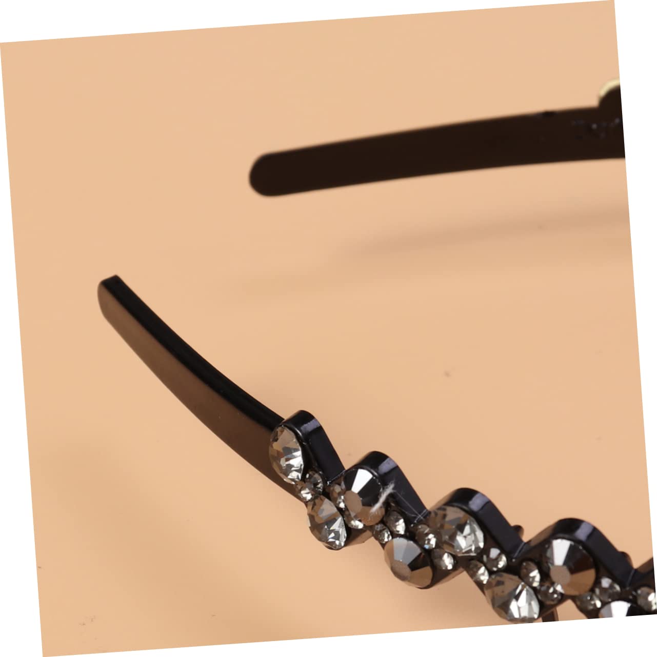 FOMIYES Crystal Rhinestone Hair Headband for Women - Sparkling Teeth Design Hair Hoop for Girls, Bridal, Party, and Special Occasions - Fashion Hair Accessories & Beauty Tools