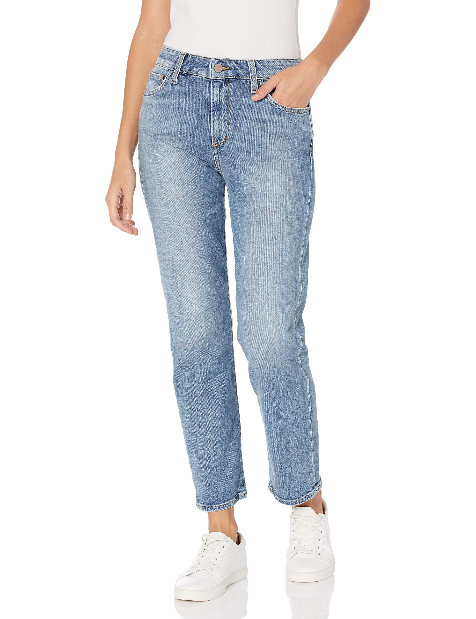 Joe's Jeans Women's The Scout Mid Rise Crop Jeans - Comfortable Stretch Denim Pants for Casual Wear, Work & Weekend Outfits