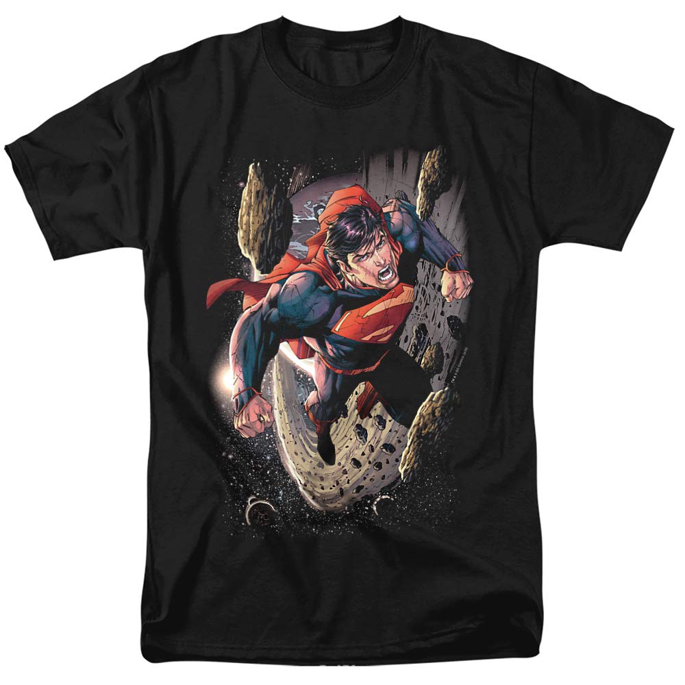 Superman Orbit Graphic Unisex T-Shirt for Men & Women - Casual Wear, Cosplay & Superhero Fan Apparel