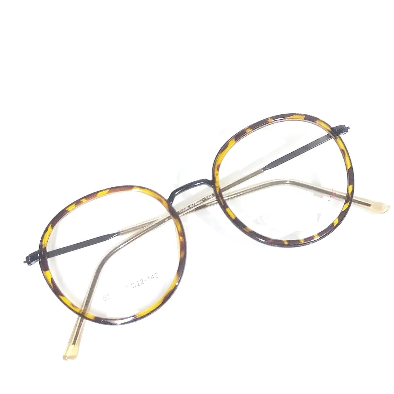 Stylish Round Single Vision Bifocal & Progressive Prescription Eyeglass Frames - Full Frame Eyewear for Reading, Computer Work & Daily Wear