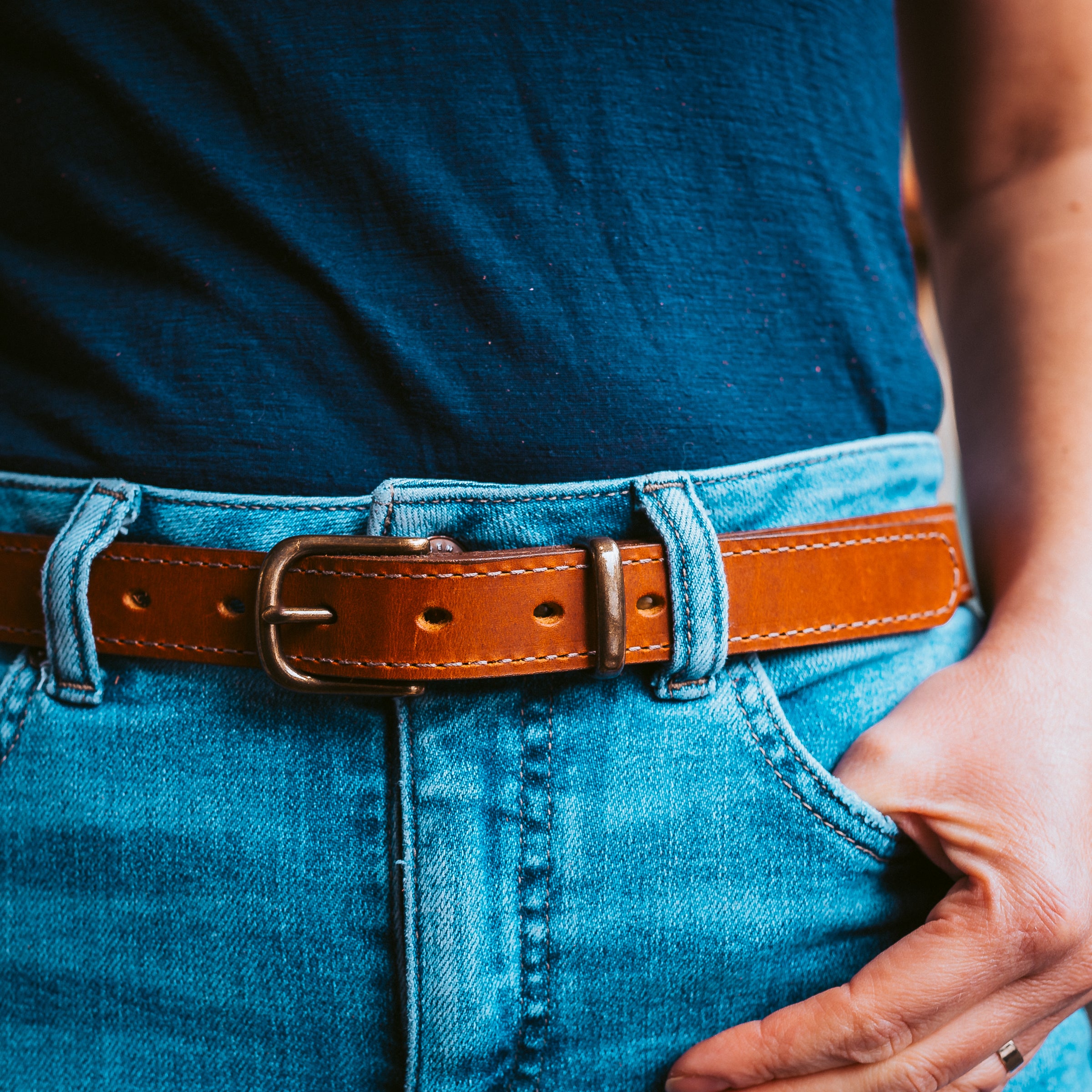 Premium Leather Vanguard Belt for Men | Genuine Leather Dress & Casual Belt | Perfect for Office, Wedding & Everyday Wear