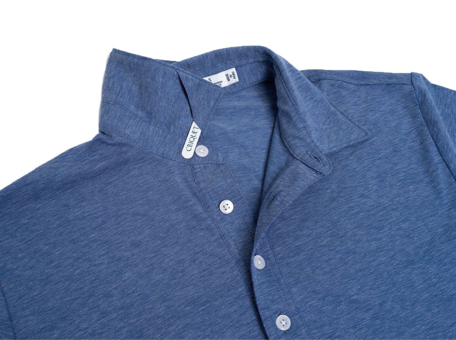 Performance Range Polo Shirt - Blue Jean | Comfortable & Stylish Men's Casual Wear for Golf, Work & Everyday Outfits