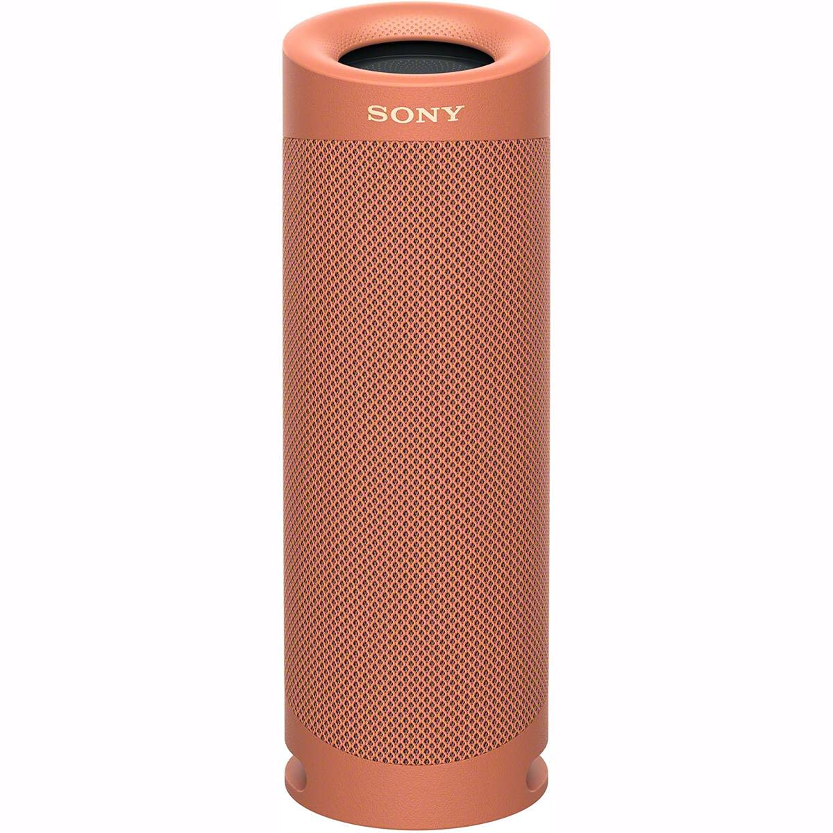 Sony SRS-XB23 EXTRA BASS Wireless Bluetooth Speaker - IP67 Waterproof, 12-Hour Battery, USB-C, Portable for Travel & Outdoor Adventures - Perfect for Beach, Pool, Camping & Hiking - Coral Red