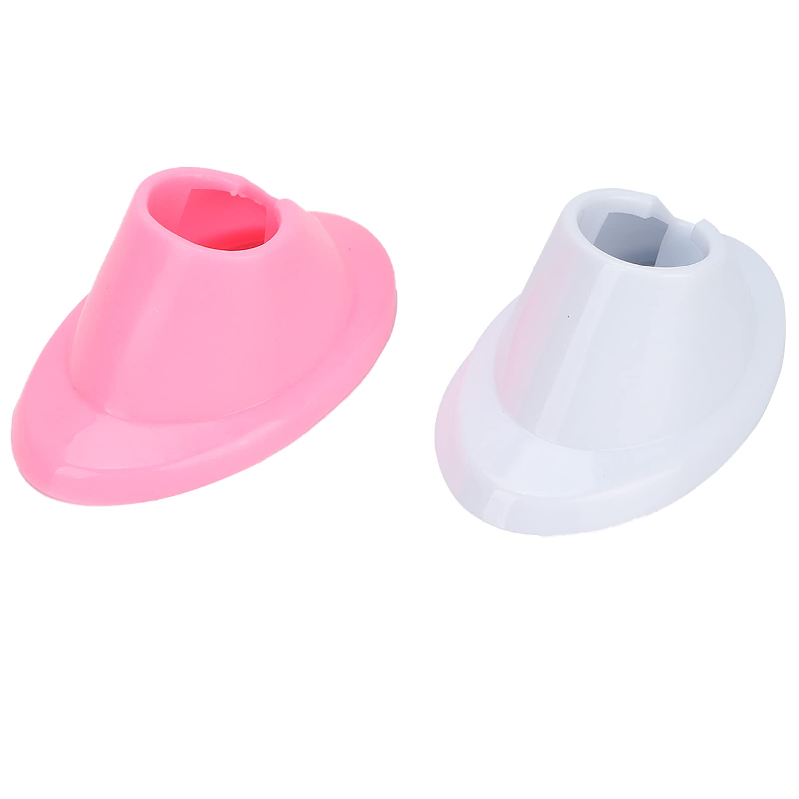 Milltrip 2-Pack Soft Rubber Nail Polish Bottle Holder - Anti-Spill Nail Polish Stand for Nail Art Salon & Home Manicure - Perfect for Professional Nail Technicians and DIY Nail Enthusiasts