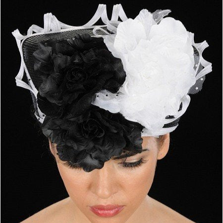 Elegant Floral Church Hat for Women - Perfect for Weddings, Easter, Sunday Services & Special Occasions