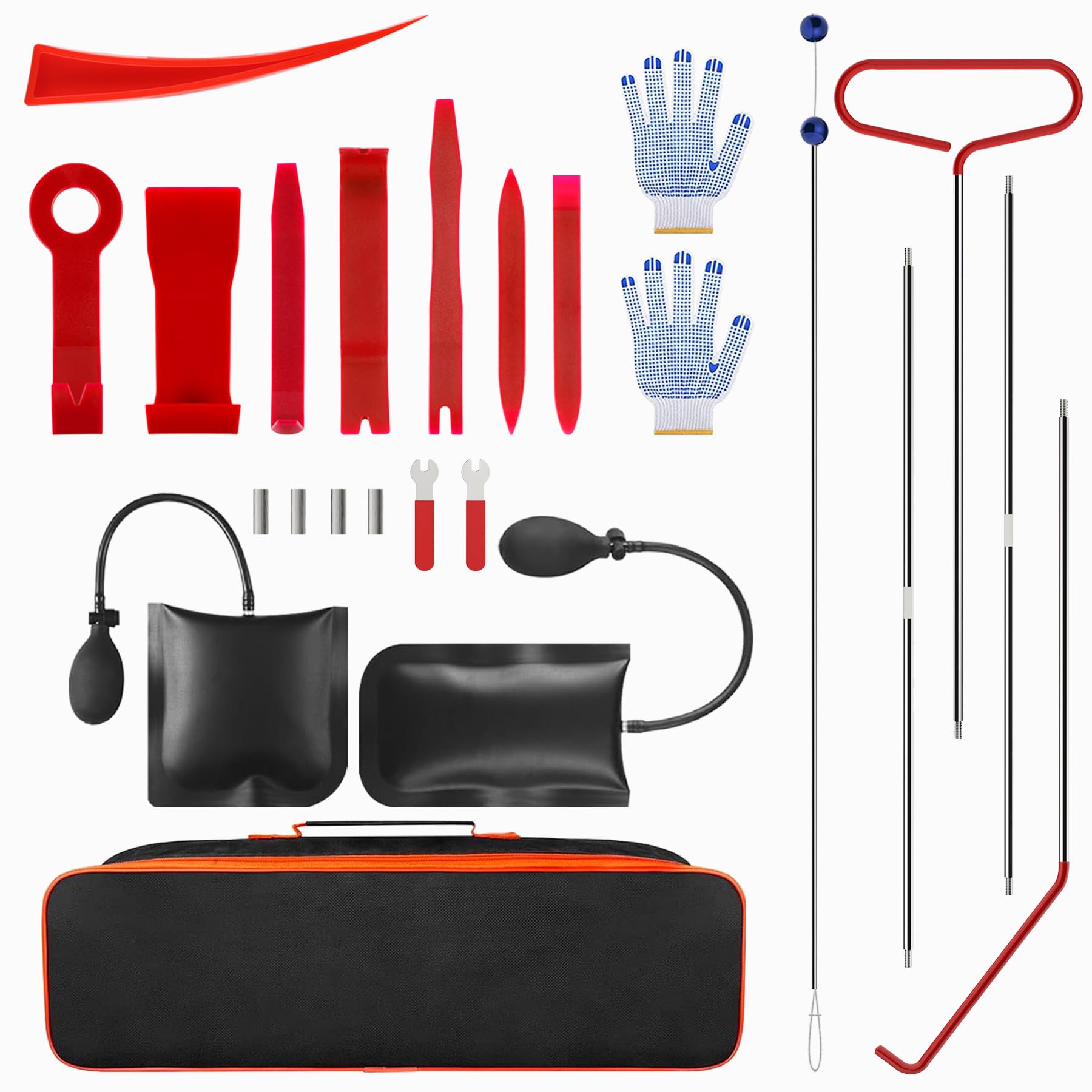 26-Piece Car Tool Kit - Essential Automotive Repair Tools for DIY Mechanics & Emergency Roadside Assistance | Perfect for Home Garage, Car Maintenance & On-the-Go Fixes
