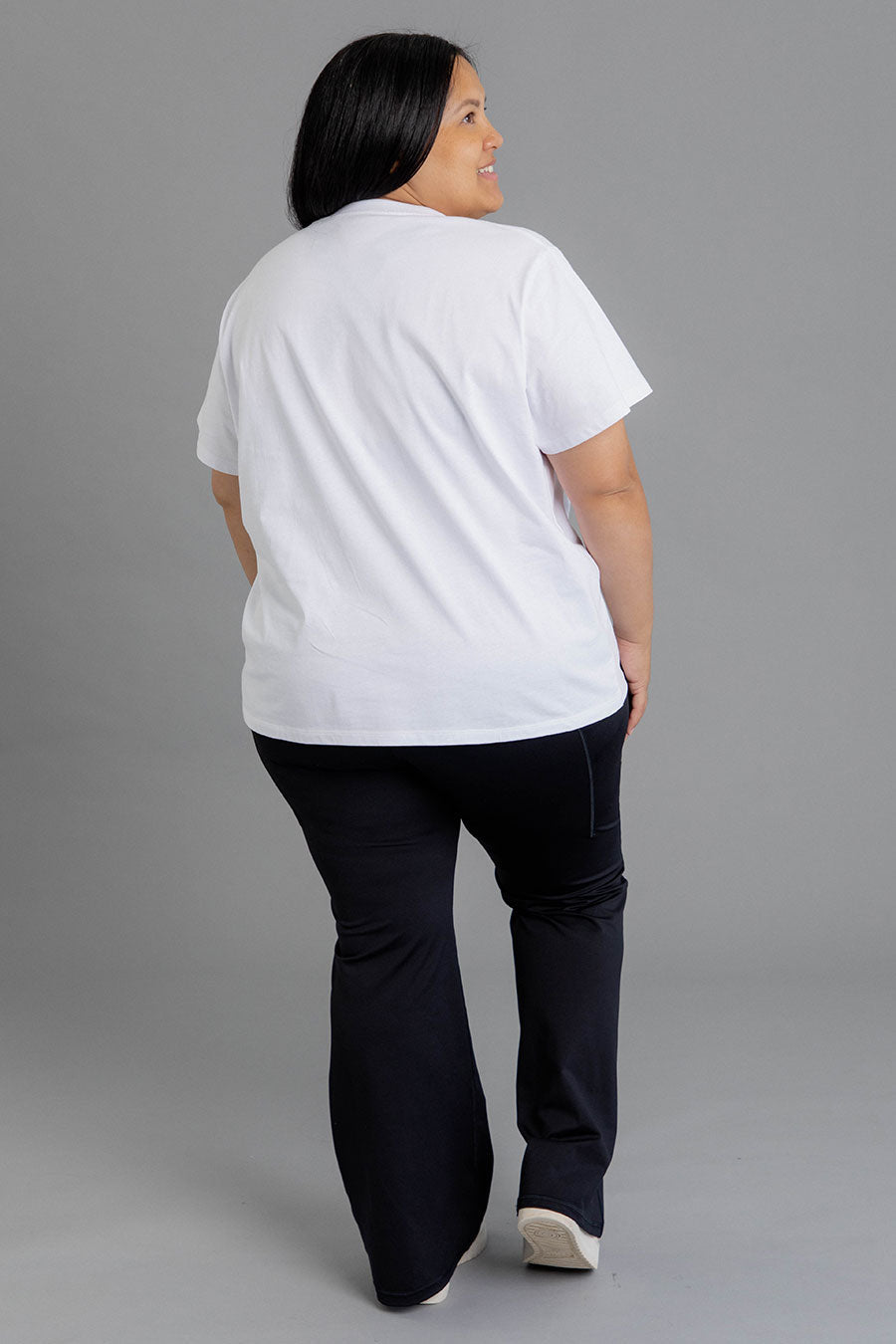 Premium Cotton Everyday T-Shirt with White Logo - Soft & Comfortable for Casual Wear, Workouts, and Daily Outfits