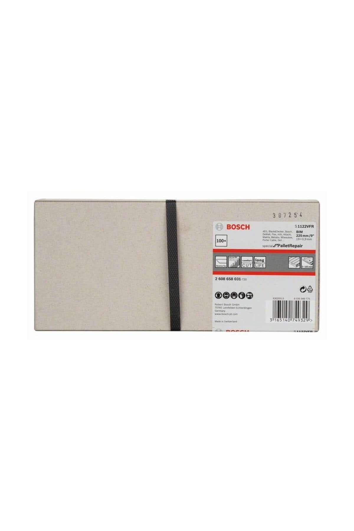 Bosch 2329939 Sabre Saw Blade - 5-1/2 Inch Wood Cutting Jigsaw Blade for Fast & Smooth Cuts - Perfect for DIY Projects, Carpentry, and Home Renovations