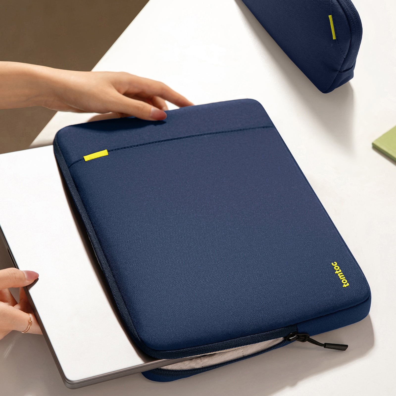 Premium Defender A13 Laptop Sleeve for 16-inch MacBook Pro - Shockproof & Water-Resistant Protective Case with Accessories - Perfect for Travel, Office & School Use