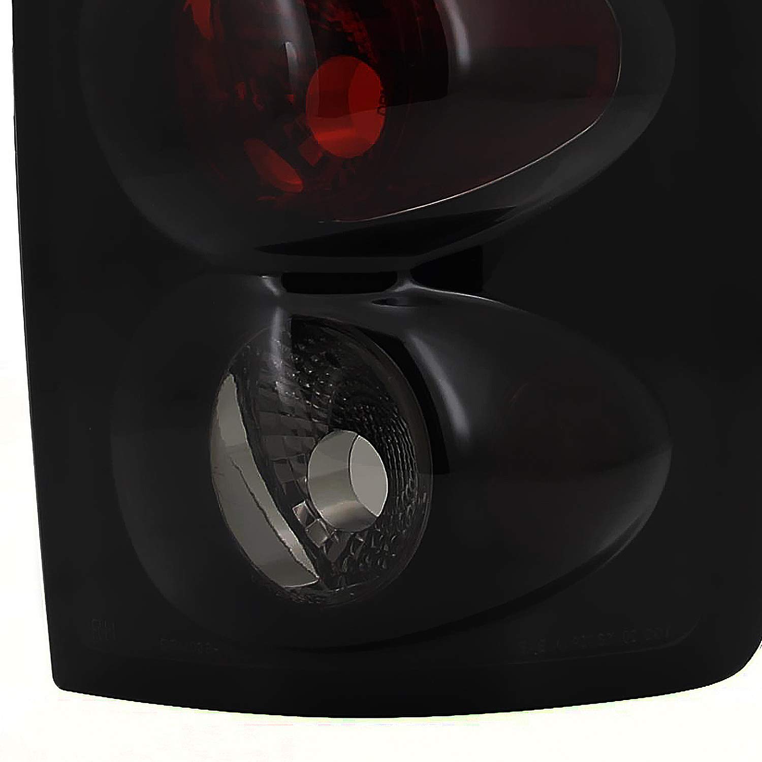 Spec-D Tuning Black Projector LED Headlights & Glossy Black Smoke Tail Lights - Compatible with 2002-2005 Dodge Ram (Left & Right Pair) - High Performance Lighting for Night Driving & Off-Road Adventures