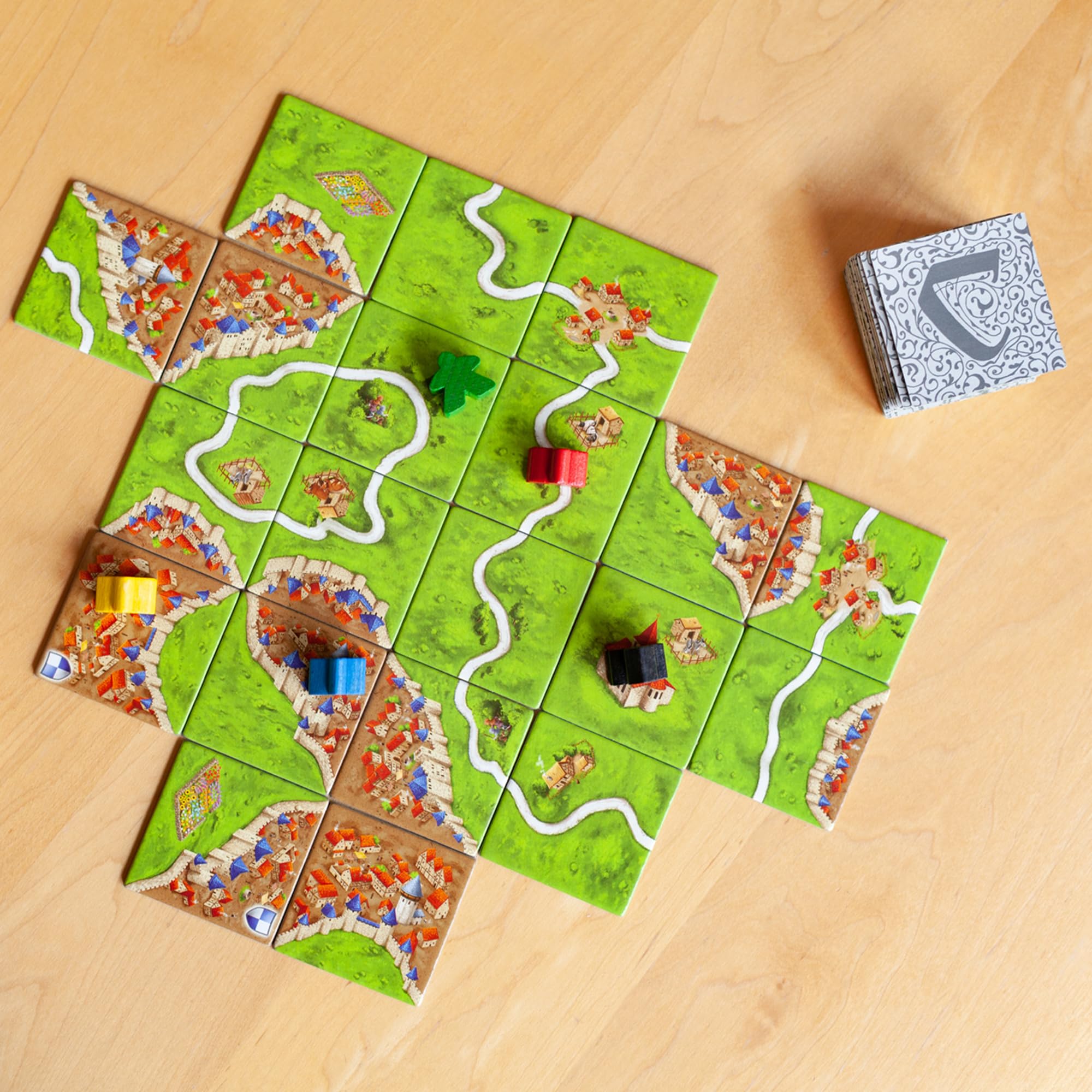 Carcassonne Strategy Board Game for Adults & Family | Medieval Adventure Game for 2-5 Players Ages 7+ | Z-Man Games | Perfect for Game Nights & Family Gatherings