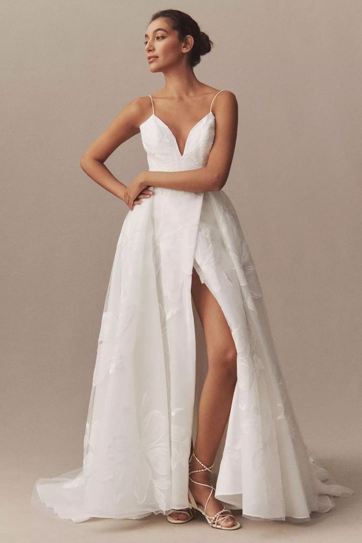 Wtoo by Watters Romy Gown - Elegant Lace Wedding Dress for Brides | Perfect for Beach, Garden & Formal Ceremonies