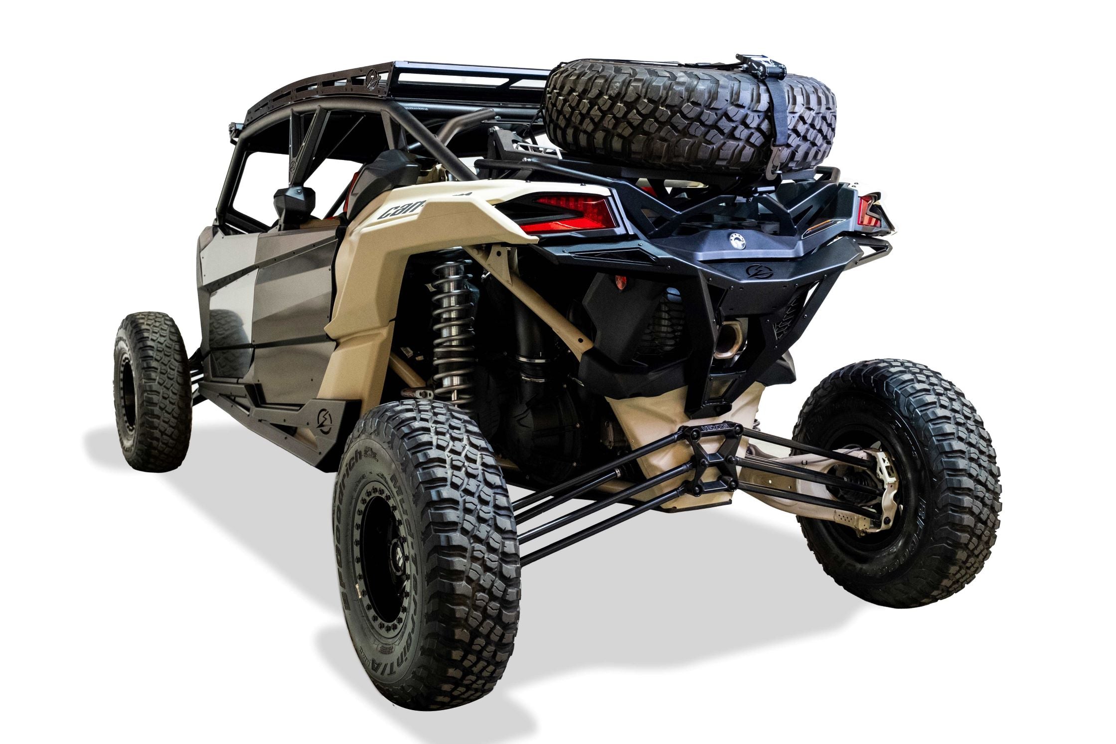 Can Am X3 Maverick Volt Series Baja Spare Tire Rack PBB210009 - Heavy Duty Off-Road Accessory for 2017-2024 Models | Perfect for Desert Racing, Dune Bashing & Trail Riding