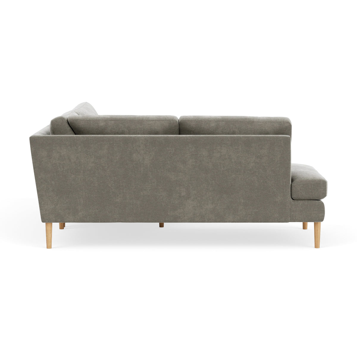 Astha Fabric Left Corner Sofa - Modern L-Shaped Sectional Couch for Living Room, Lounge & Small Spaces | Comfortable Home Furniture for Relaxing & Entertaining