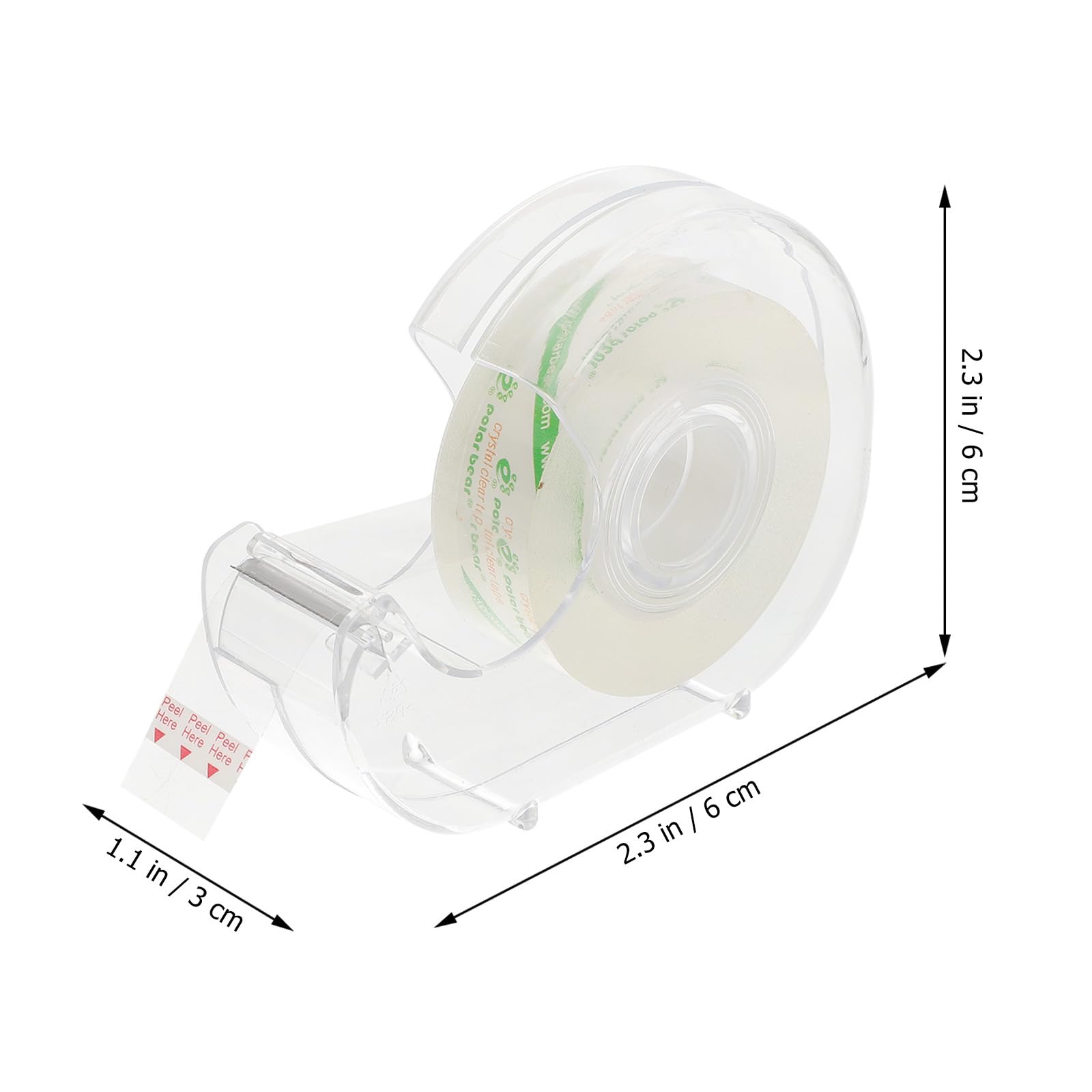 ULTECHNOVO Heavy Duty Washi Tape Dispenser - Refillable Tape Cutter & Organizer for Office, Masking, Double Sided & Textured Paper Tapes - Perfect for Crafting, Scrapbooking & Office Organization