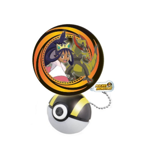 Pokemon Projector Light - Fierce Battle Tournament Series Key Chain by Takara Tomy | Cute Pikachu Night Light for Kids Room, Birthday Gifts & Anime Collectibles