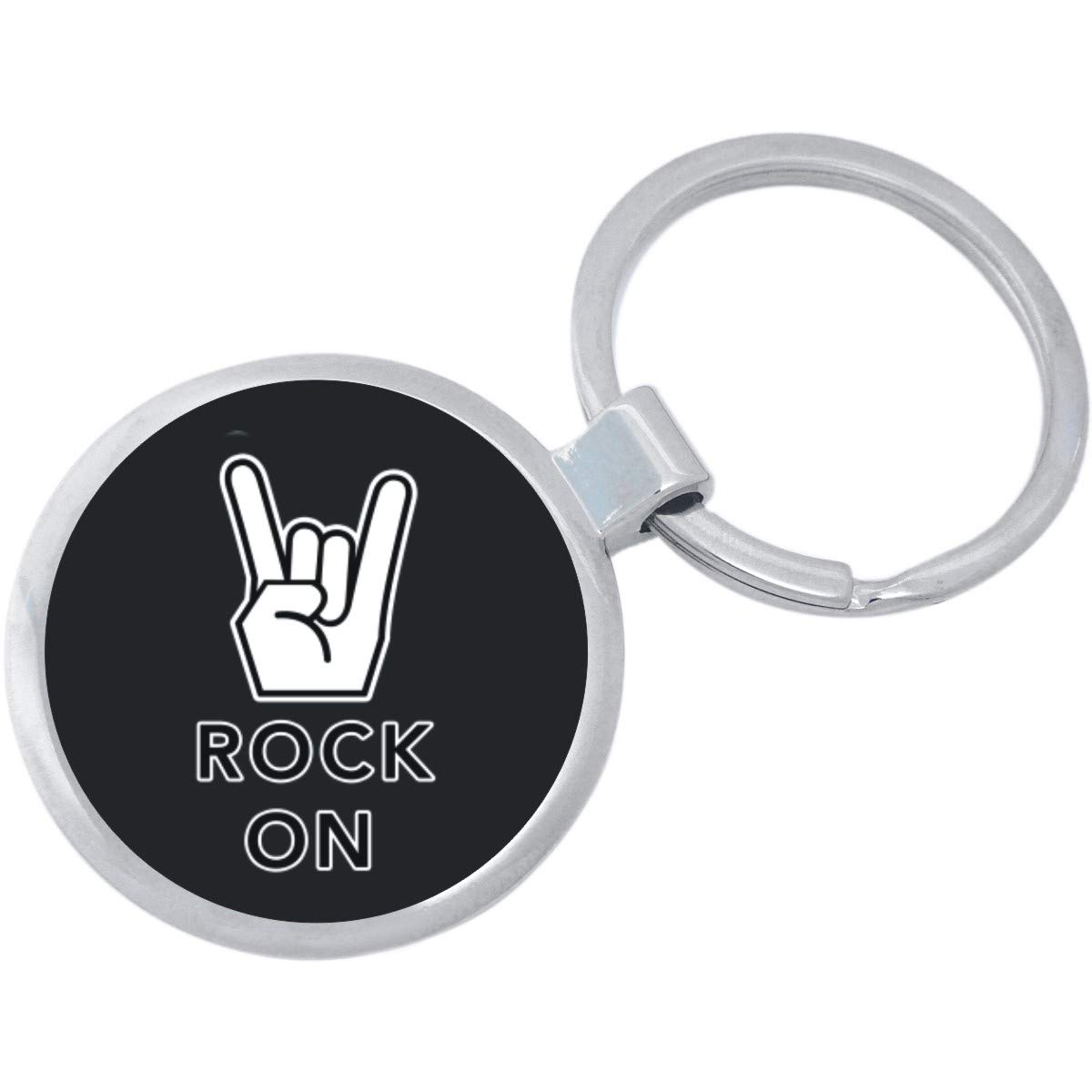 NewCharms Rock On Classic Purse Hanger - Stylish Handbag Hook for Restaurants, Bars & Shopping (Gold/Silver)
