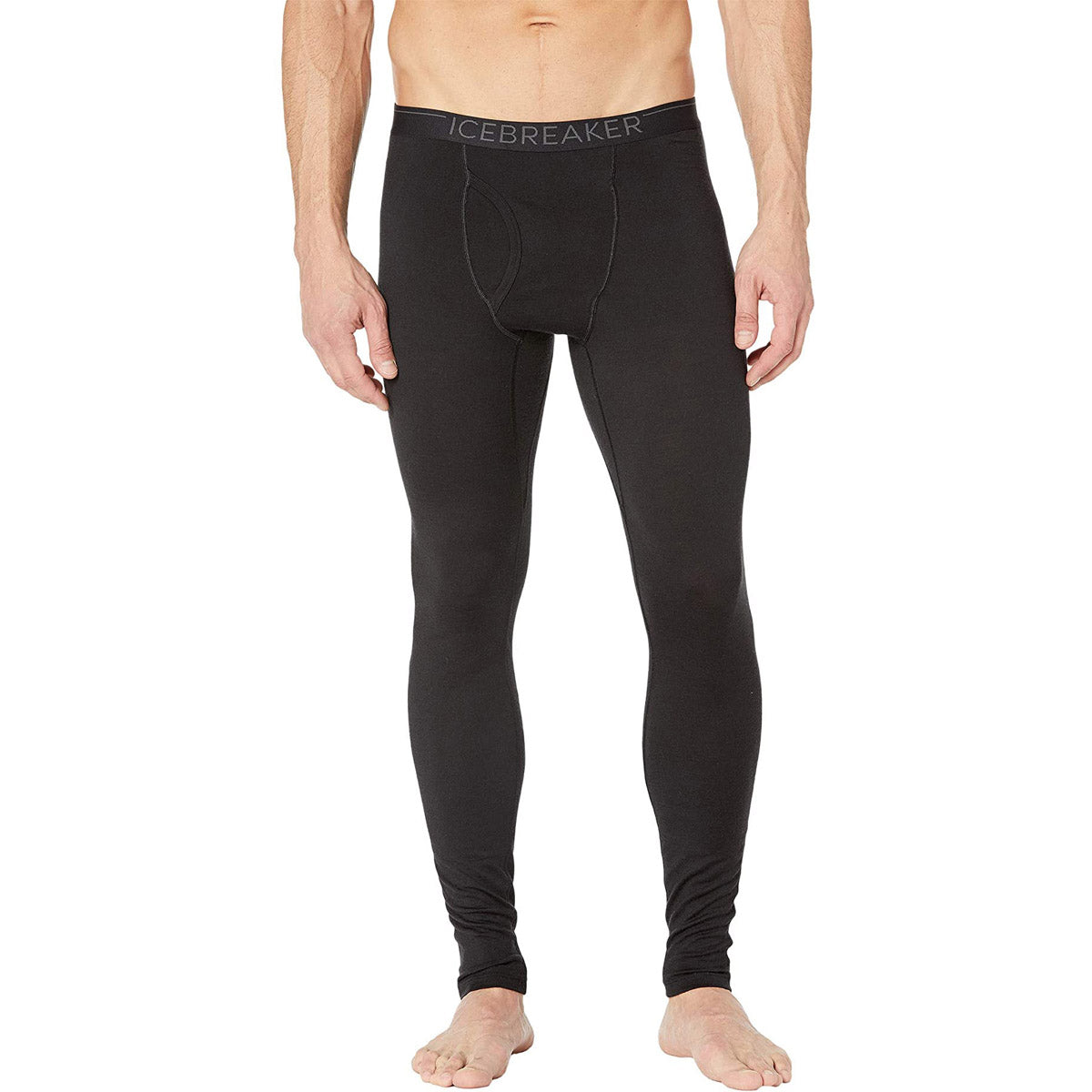 Men's Merino 200 Oasis Thermal Leggings with Fly - Winter Base Layer for Hiking, Skiing & Outdoor Activities