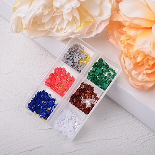 Flower Nail Charms