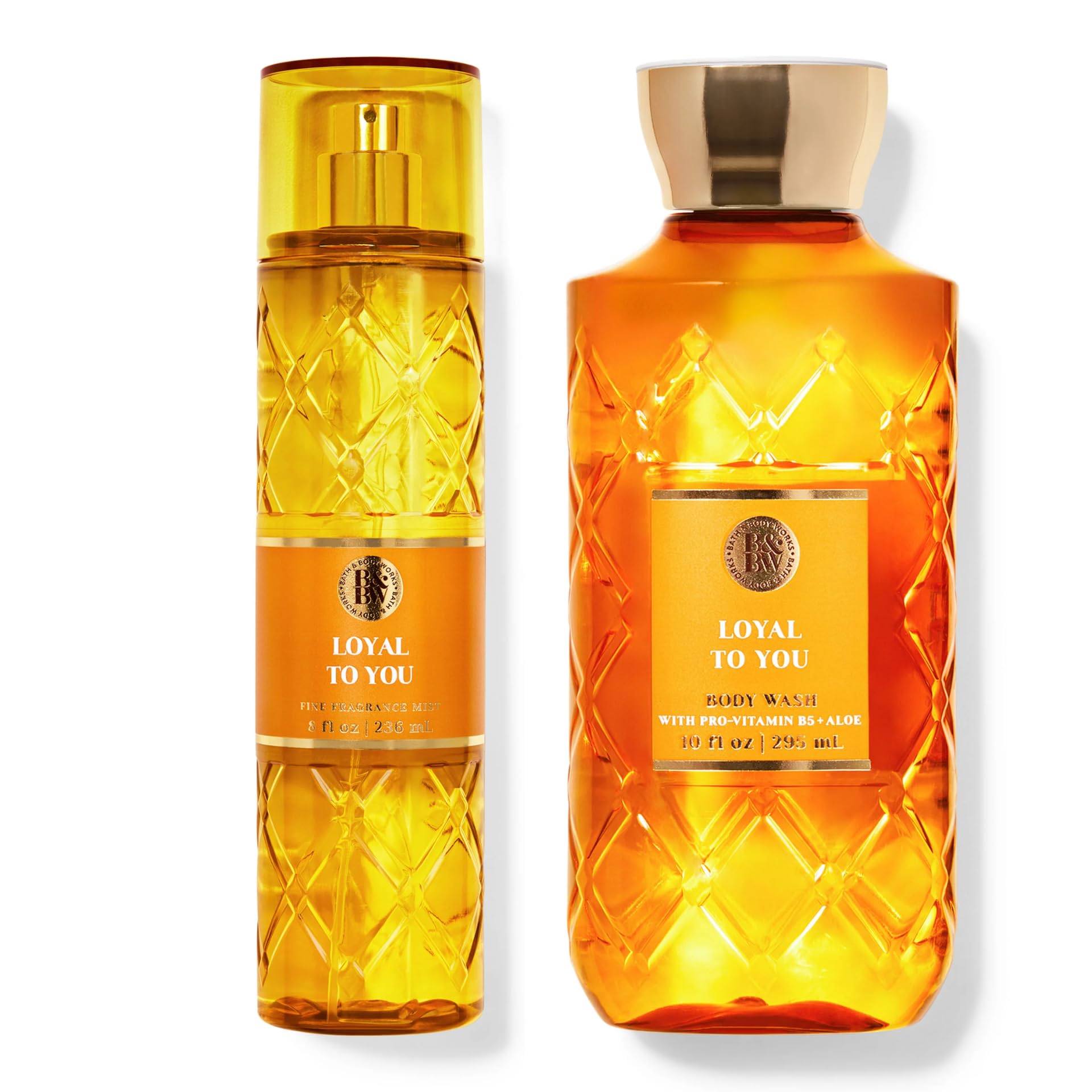 Loyal To You Fine Fragrance Mist & Body Wash Set - 8oz Perfume Spray & 10oz Shower Gel by Bath & Body Works | Gift for Her, Daily Fragrance & Skincare Routine