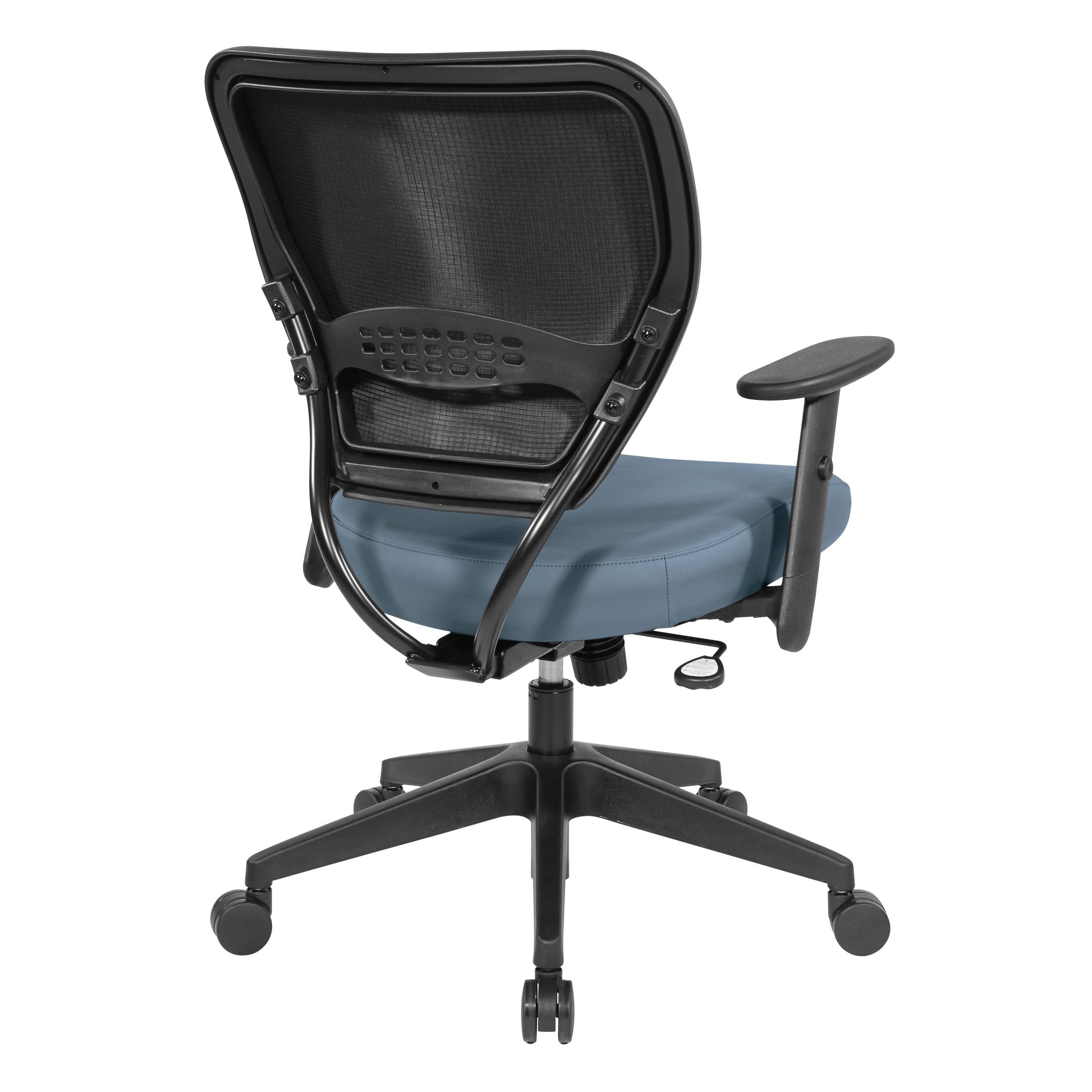 Office Star Antimicrobial Dillon Seat and Back Task Chair [5500D] - Ergonomic Mesh Office Chair for Home & Work, Adjustable Height & Lumbar Support - Perfect for Long Hours at Desk, Gaming, or Remote Work