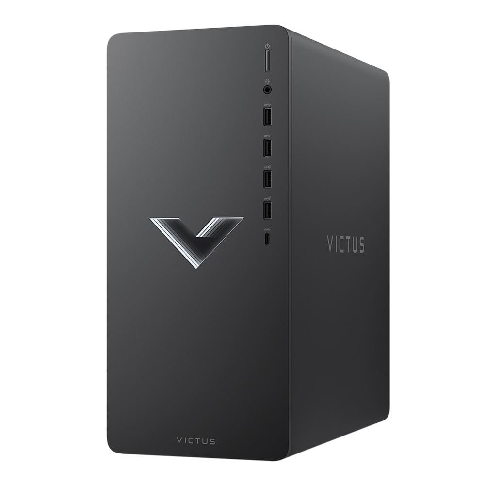 HP Victus 15L Gaming PC - AMD Ryzen 5600G, 32GB RAM, 1TB SSD+HDD, RX6400 for Ultimate Gaming Performance