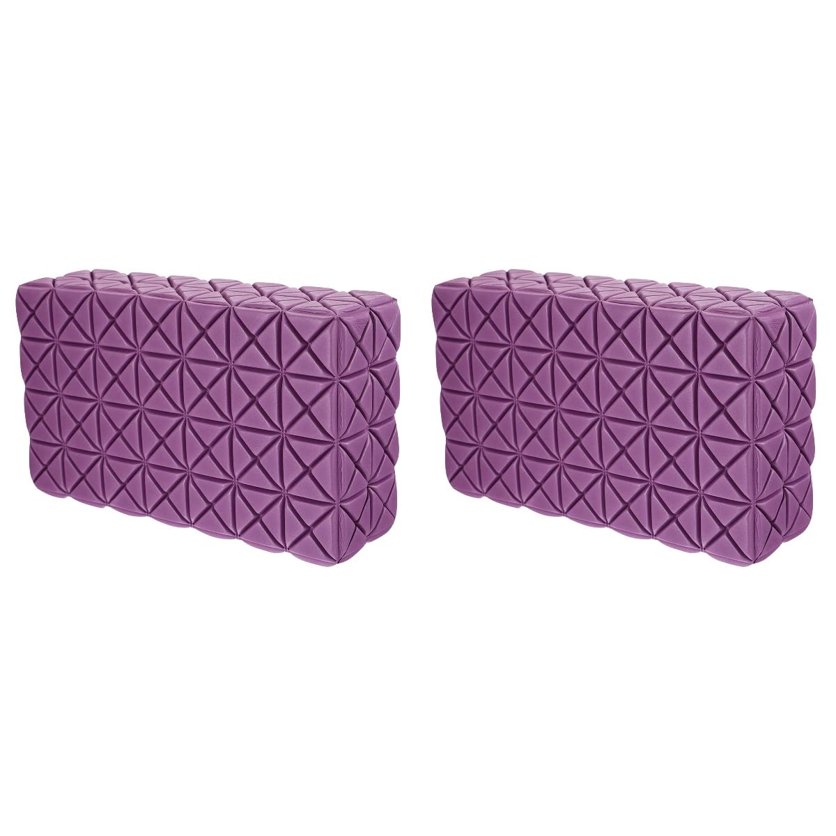 PRETYZOOM 2-Pack Yoga Blocks - High Density Foam Yoga Brick for Women & Beginners - Yoga Equipment for Stretching, Balance & Strength Training - Perfect for Home, Studio & Gym Workouts