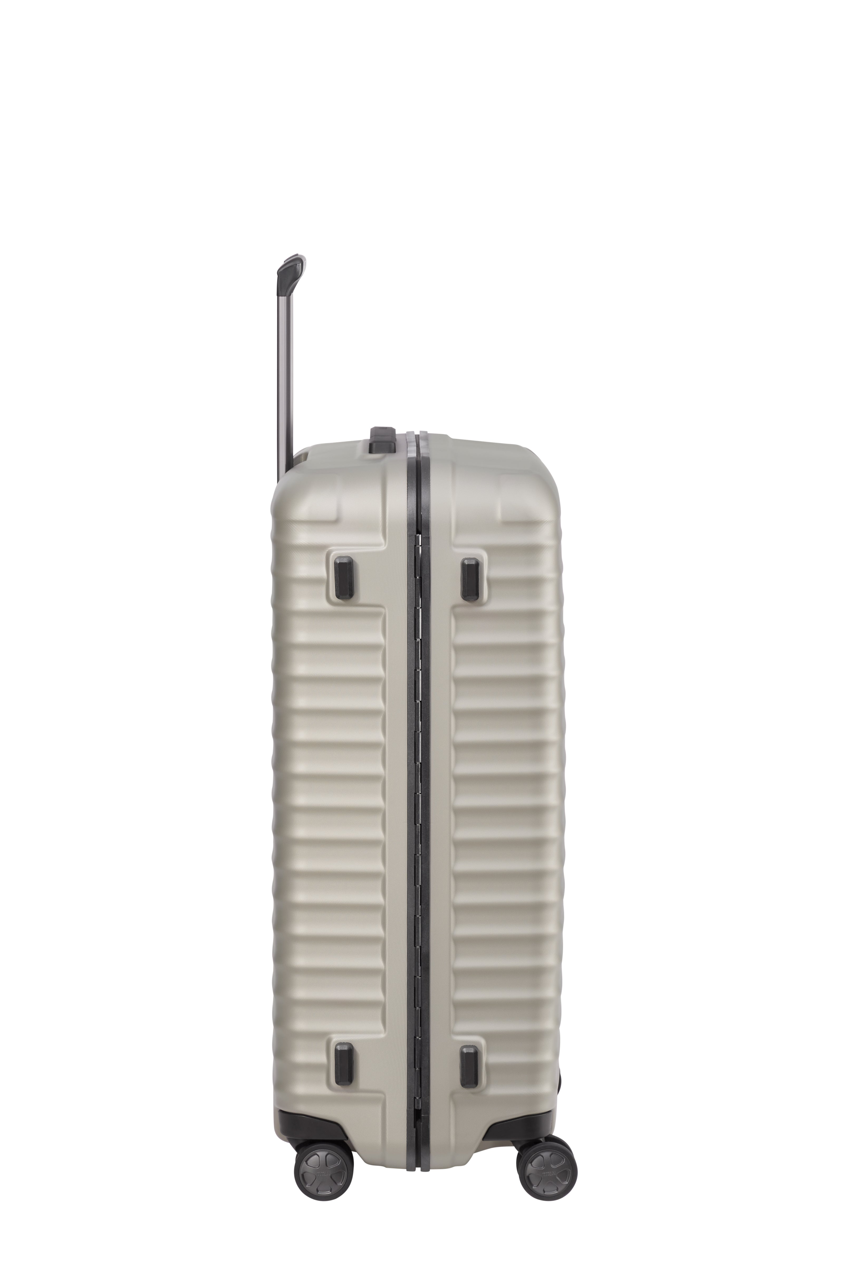 Titan LITRON Frame Trolley L Large Luggage - Heavy Duty Rolling Suitcase for Travel, Business & Airports | Durable Spinner Wheels & Expandable Design