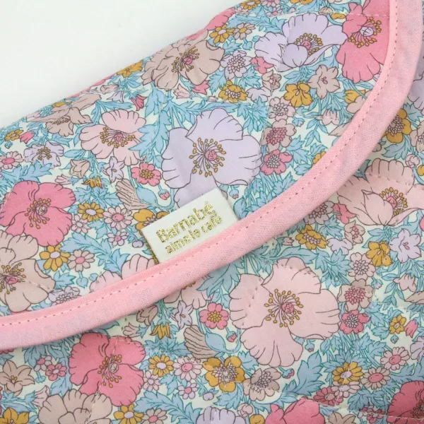 Barnabe Loves Coffee Changing Mat - Waterproof Baby Diaper Pad 67x42cm (26x16.5in) for Nursery, Travel & On-the-Go Diaper Changes