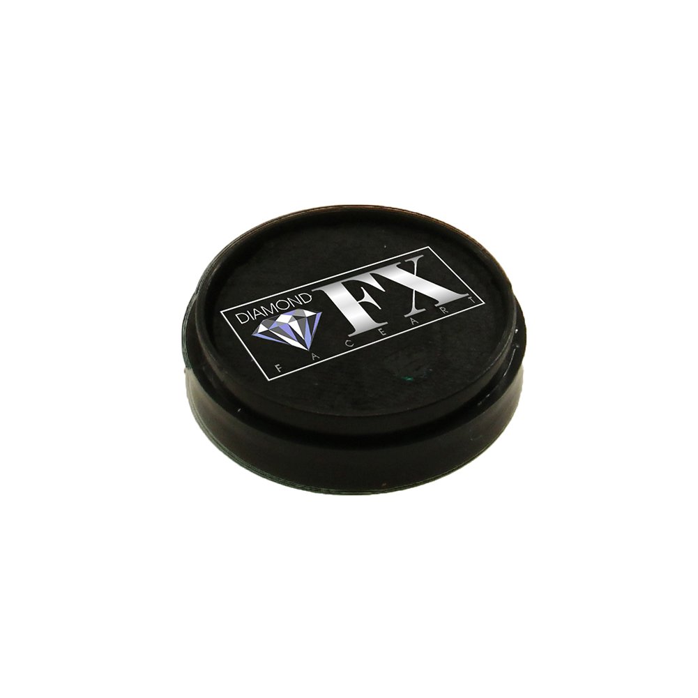 Metallic Black Face Paint Refill - 10g for Halloween, Cosplay, Theater & Special Effects Makeup | Professional Quality, Long-Lasting Formula