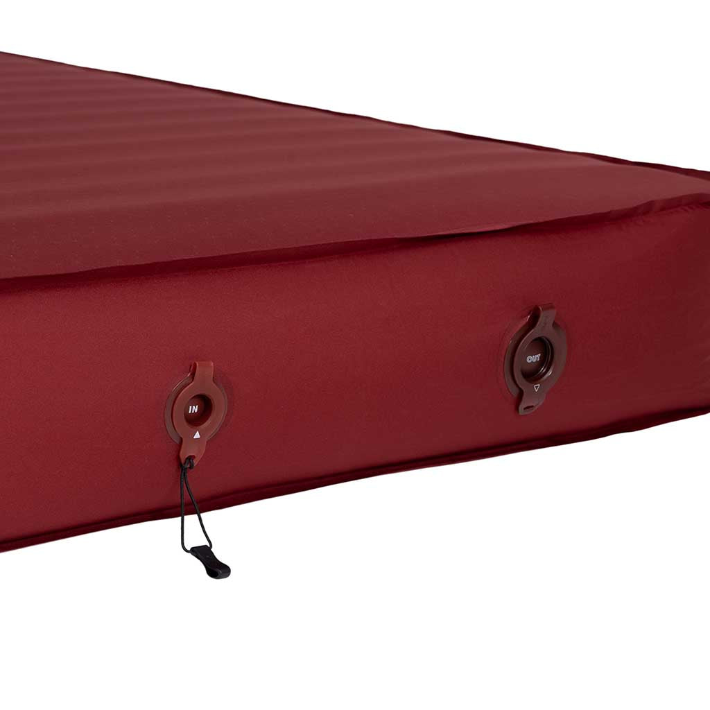 Megamat Max Burgundy - Premium Camping & Travel Sleeping Pad for Outdoor Adventures, Hiking, Backpacking & RV Trips