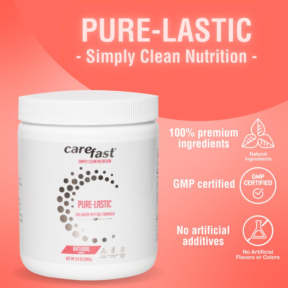 Grass-Fed Hydrolyzed Collagen Peptides Powder - Paleo & Keto Friendly Protein Supplement for Skin, Hair & Nail Health - 9.9oz (280g) - Perfect for Smoothies, Coffee & Post-Workout Recovery