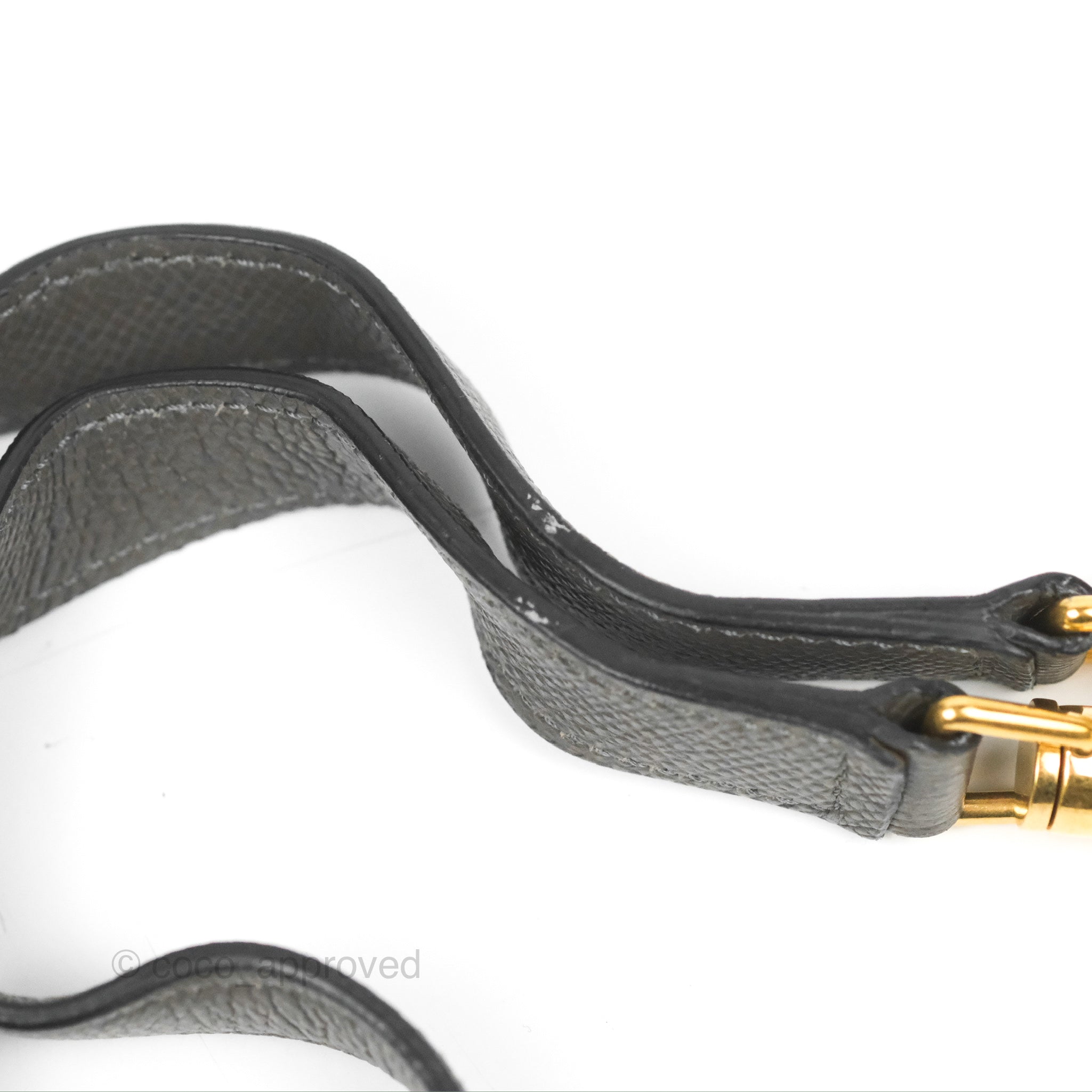 Celine Micro Belt Bag in Grey Grained Calfskin with Gold Hardware - Luxury Crossbody Bag for Women, Perfect for Work, Travel & Everyday Use