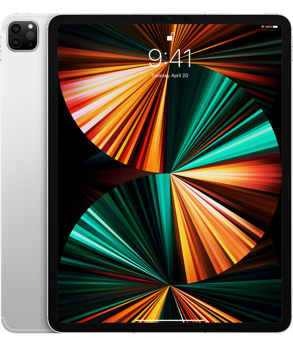 Apple iPad Pro 12.9 (5th Gen) 128GB Wi-Fi Tablet with M1 Chip - Space Gray (MHNG3LL/A) for Work, Study & Creative Projects