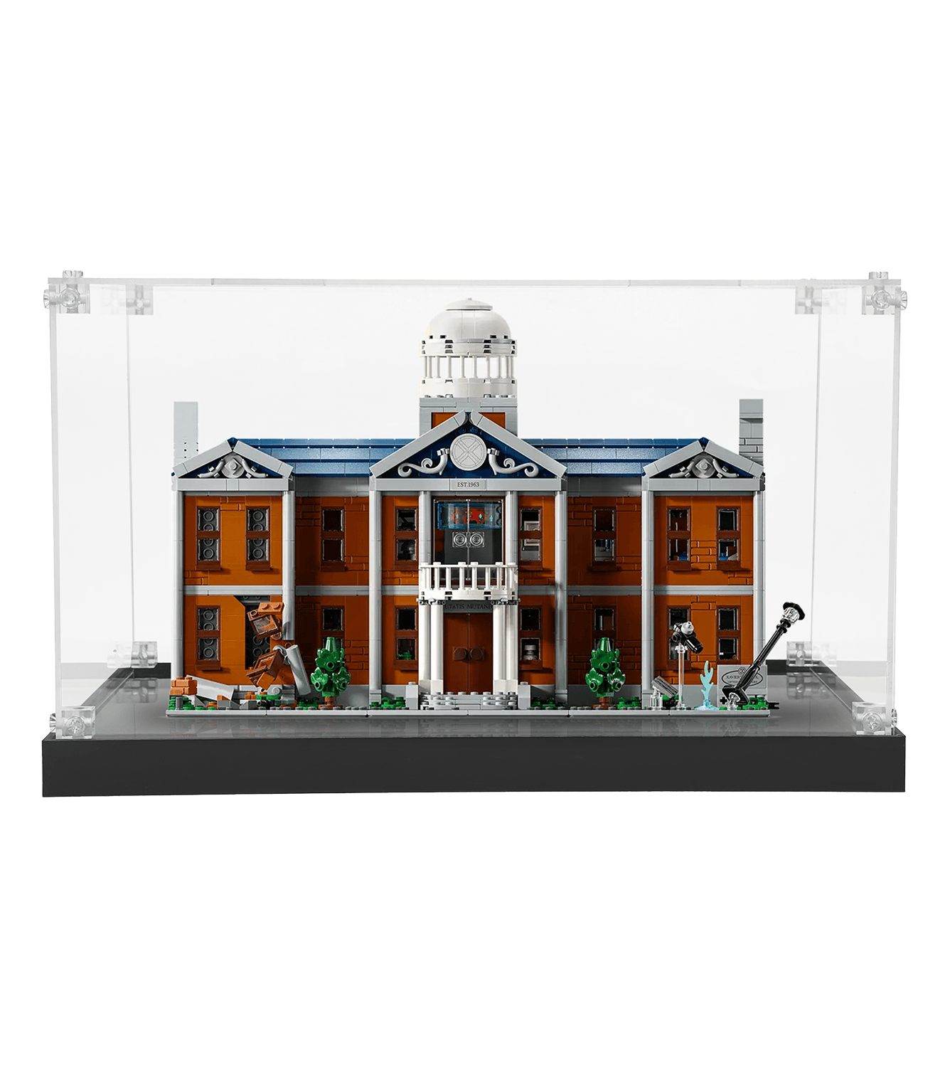 Lego Marvel X-Men: The X Mansion 76294 Display Case - Clear Acrylic Protection for Collectible Building Sets | Perfect for Showcasing & Dust Protection in Home or Office