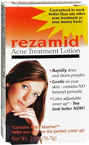Summers Laboratories Rezamid® Acne Treatment Lotion - Effective Pimple & Blemish Control for Clear Skin | Daily Face Care for Teens & Adults