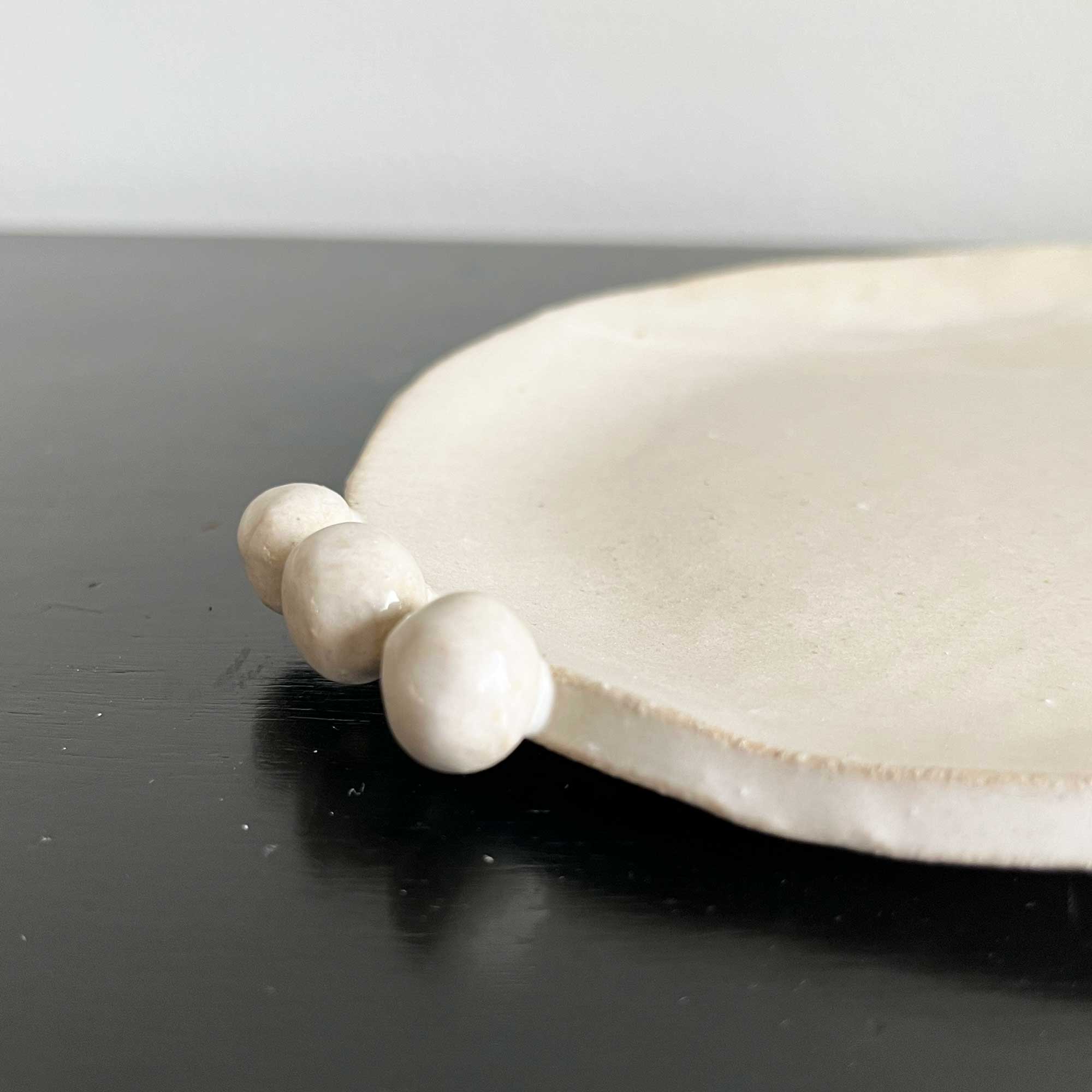 Ellipses Platter - Elegant Ceramic Serving Tray for Appetizers, Cheese & Charcuterie | Perfect for Dinner Parties, Entertaining & Home Decor