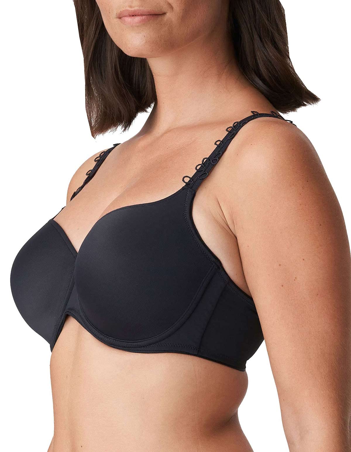 PrimaDonna Women's 016-2342 Perle Contour Bra - Full Coverage Support Underwire Bra for Plus Size - Perfect for Everyday Wear & Special Occasions