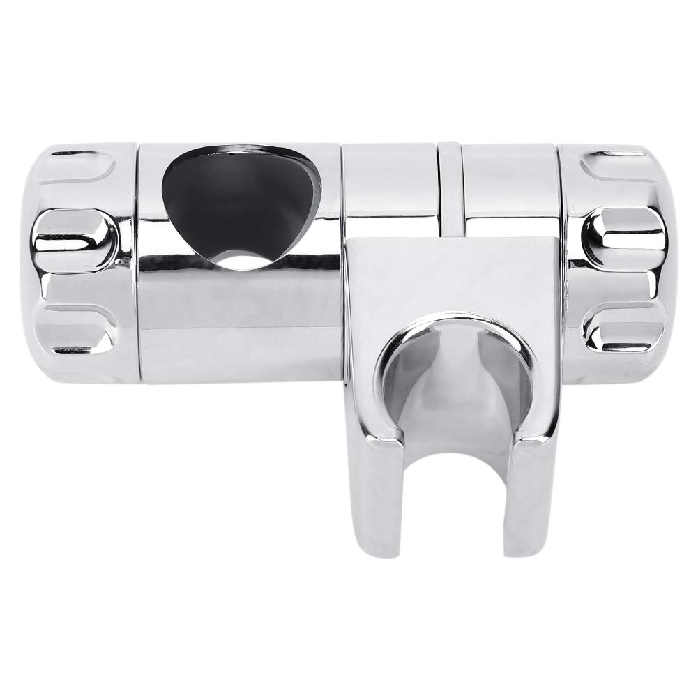 25mm Shower Head Bracket Holder - Replacement Shower Rail Clamp for Slide Shower Arms & Bars - Perfect for Bathroom Renovation & Handheld Shower Installation