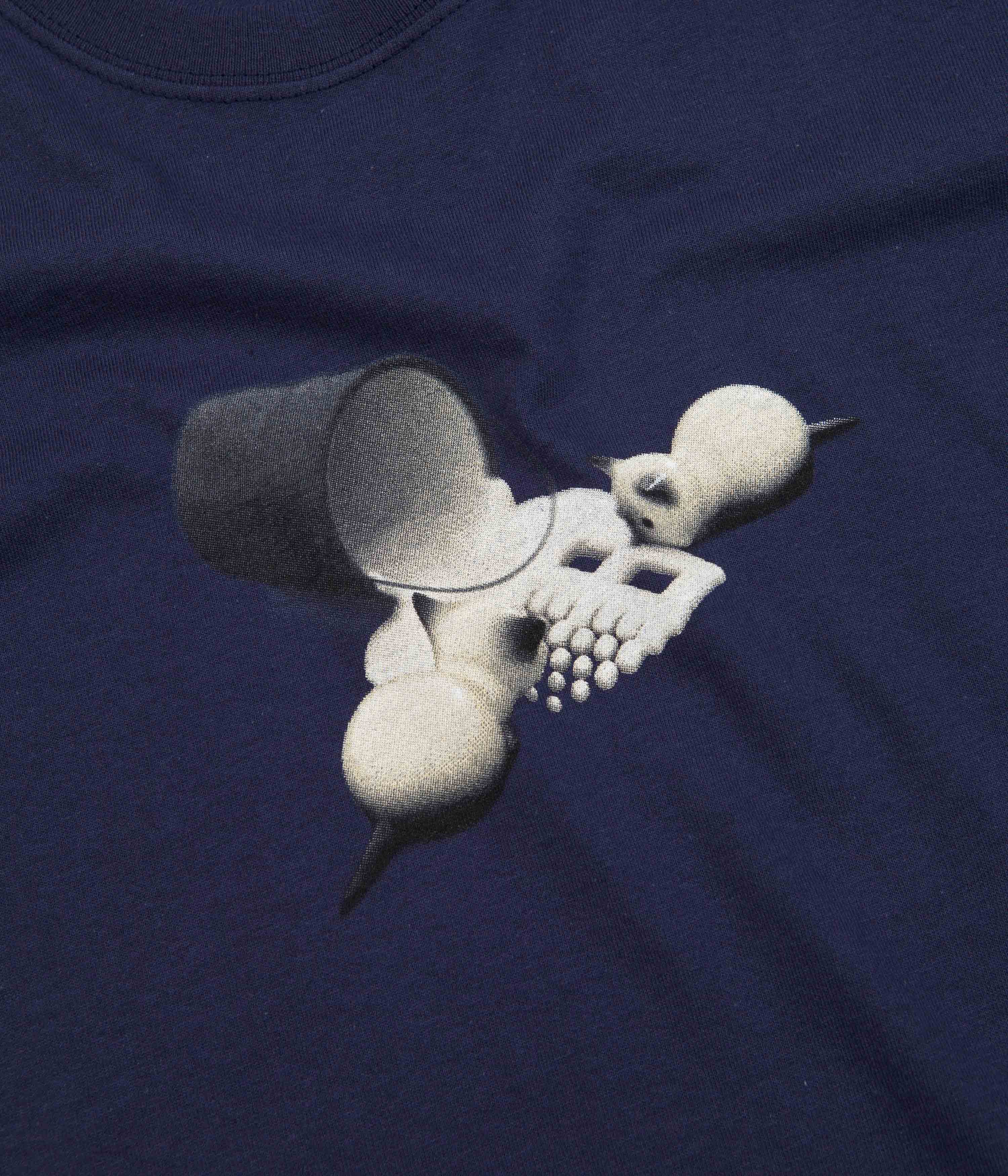 Bronze 56K Milk Graphic T-Shirt for Men - Navy Blue Casual Tee - Perfect for Streetwear, Retro Fashion & Everyday Wear