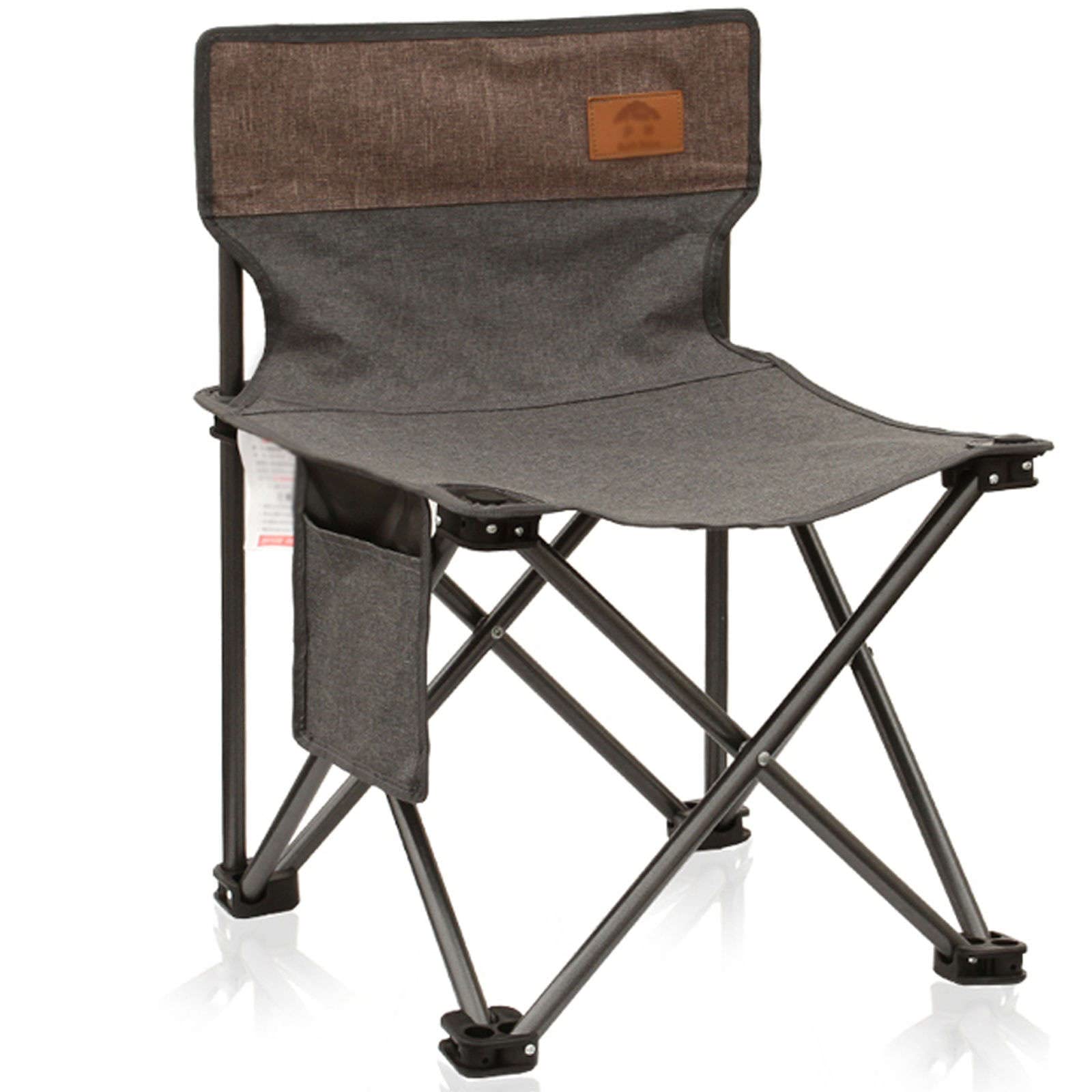 ROGEE Folding Camping Chairs - Portable Outdoor Chair with Carry Bag & Side Pocket for Camping, Hiking, Picnics, Backpacking, Beach & Tailgating - Lightweight & Comfortable (Large Size) - Perfect for Backyard BBQs, Music Festivals, and Outdoor Adventures